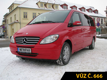 taxi vůz Hradec